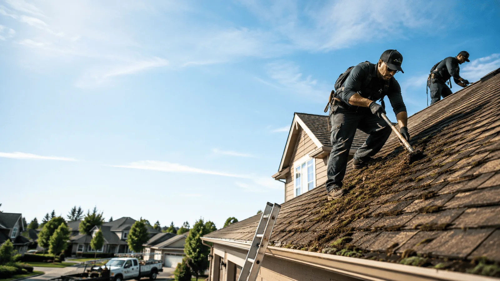 Roof Moss Removal in Etna, OH near me